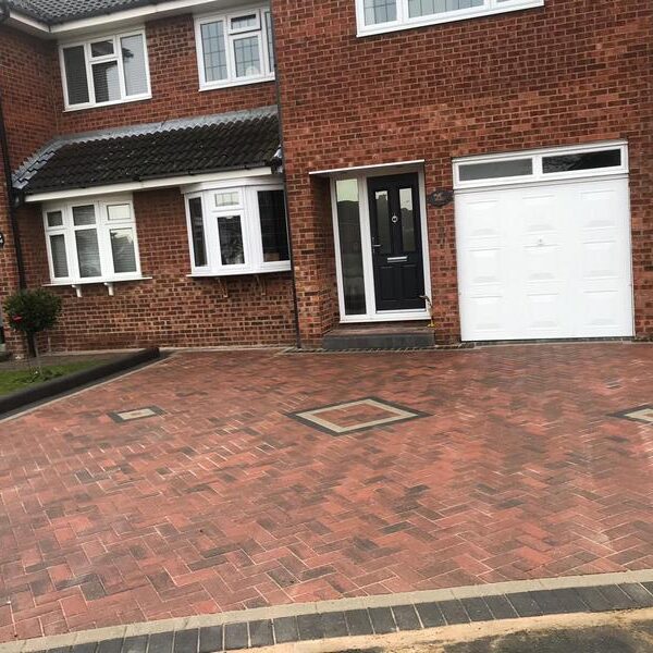 herringbone diamond design paving 05